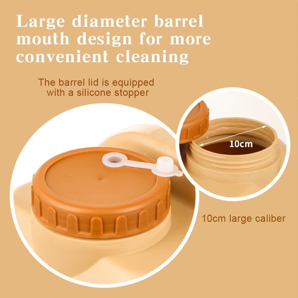 20L Water Container with Spigot and Soap Dispenser Portable Camping Water Jug BPA Free Water Storage Carrier for Camping Car Outdoor Hiking Picnic Emergency - Image 7