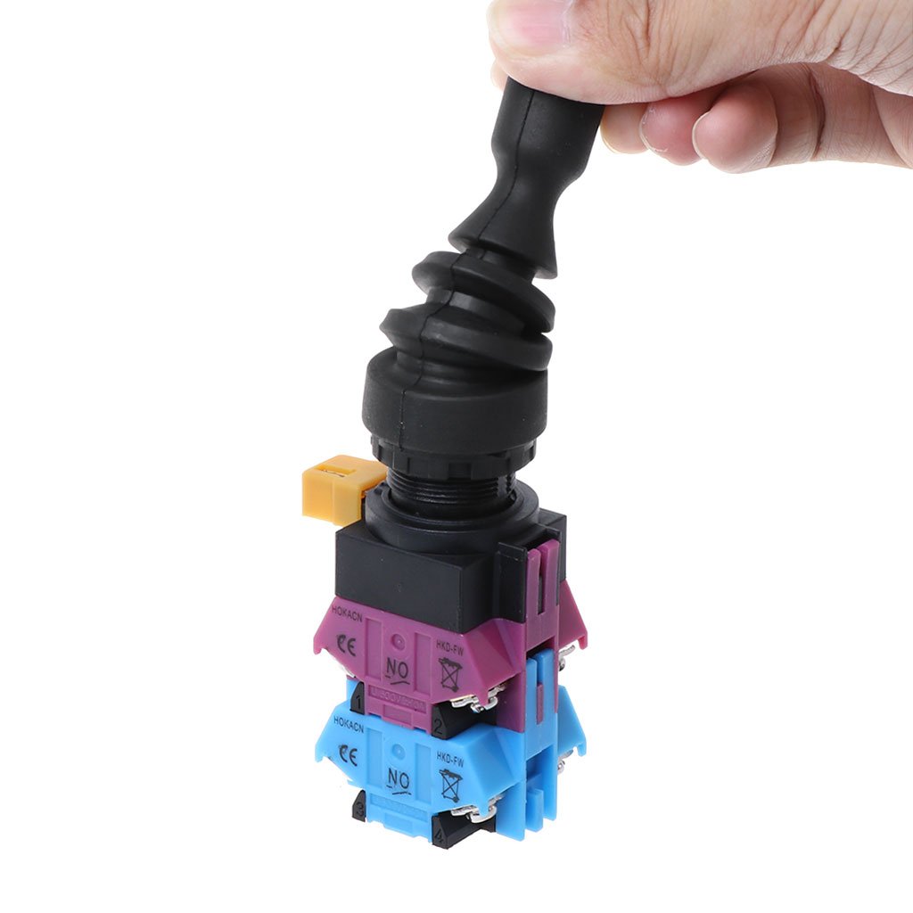 HKD-FW24 4NO Bouton de réinitialisation du Joystick monolever à 4 Positions