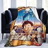 Ngrongk Rata-Tou-Ille Überwurfdecke, Flanell, ultraweich, warm, für Wohnzimmer, Schlafzimmer, 152,4 cm, 50 Stück