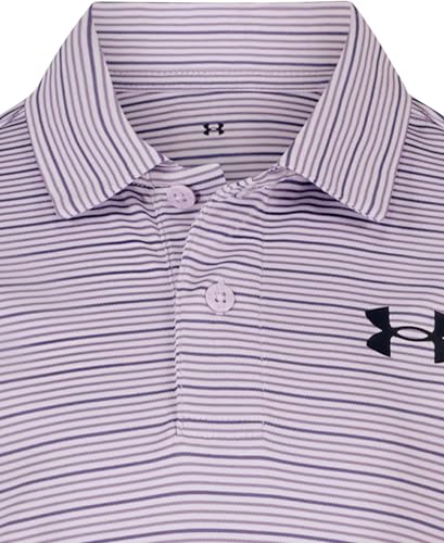 Image of Under Armour Boys' Matchplay Short Sleeve Golf Polo, Lightweight Performance Stretch, Logo Detailing