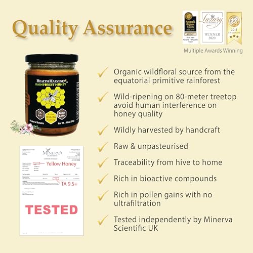 Miel Tualang Amarilla 1.8oz Raw Sin Filtrar miniatura 5
