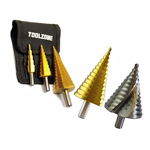 Foret étagé 4-60mm HSS acier rapide coupe-trou grand diamètre fini 4341