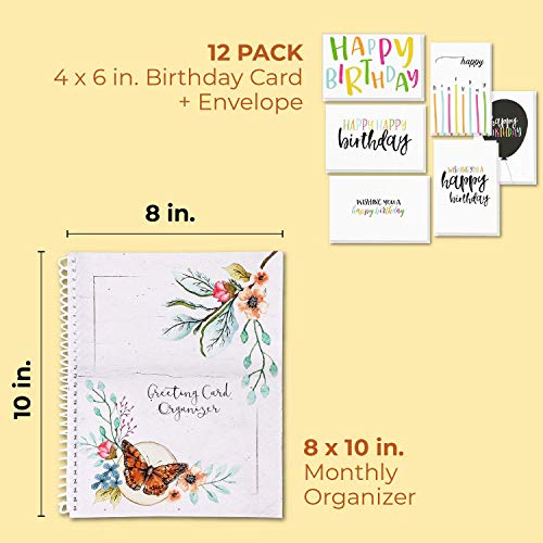 Vintage Greeting Card Organizer Book (8 x 10 Inches) - Thumbnail 2