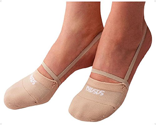 Sasaki Women's Rhythmic Gymnastics Half Shoes, Beige, 1532