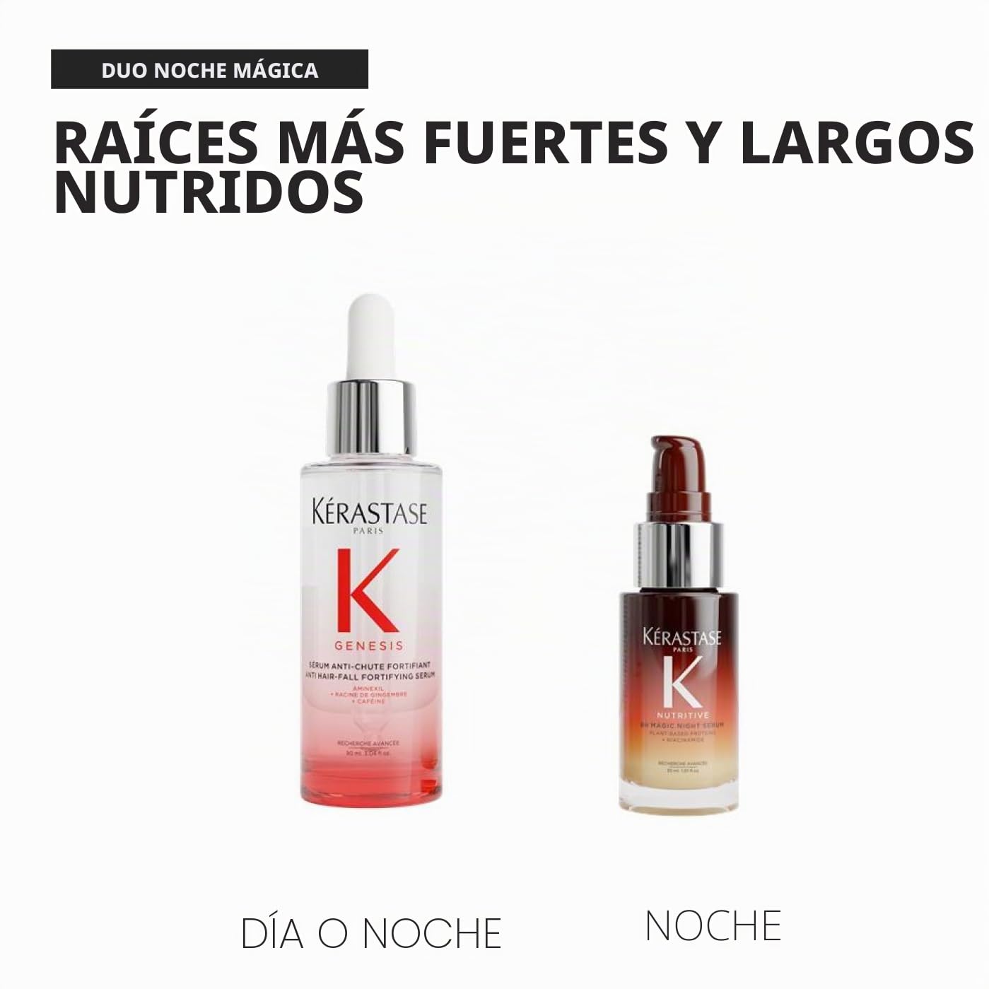 Kérastase Magic Night Duo Set Genesis Anti-Caída y Magic Night Sérums 90 + 30 ml