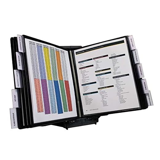 AdjustaView Desk Reference Organizer