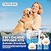 Dog Calming Pheromones Diffuser 3 in 1 Kit Appeasing Pheromone Diffuser to Calm (2 Plug in+2 Pack 48ml Refill) for Anxiety Relief Reduce Aggression Fighting Barking Stress 60 Day Supply(Tasteless)