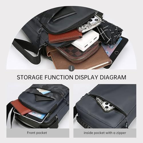 Small Shoulder Handbags for Men Trendy Mens Crossbody Sling Bag for Outdoor Traveling4