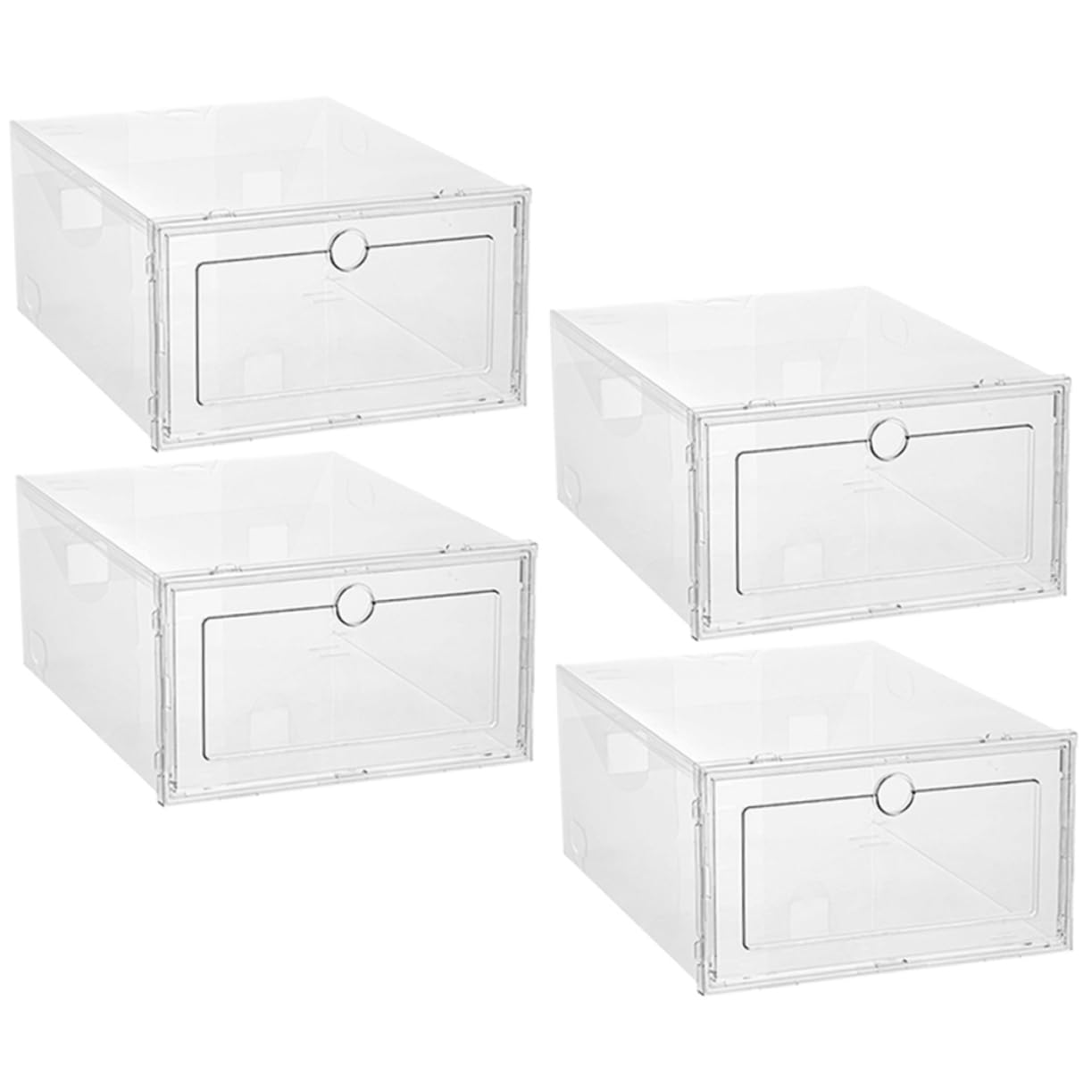 Boîte rangement chaussures transparente pour protéger vos baskets