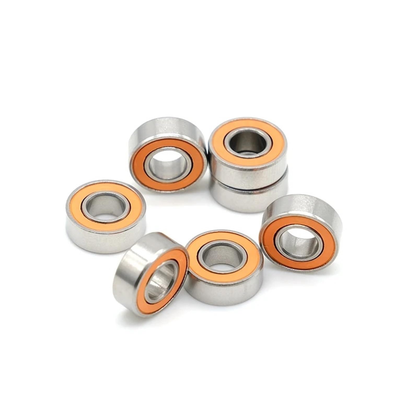 SMR115 2RS Cuscinetto 5x11x4mm Cuscinetto ibrido in ceramica in acciaio inossidabile Cuscinetti a sfera for mulinelli da pesca oceanica SMR115 2 pezzi
