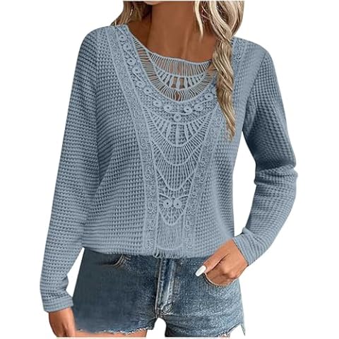 Elegant Women's Long Sleeve Casual Tops Cover