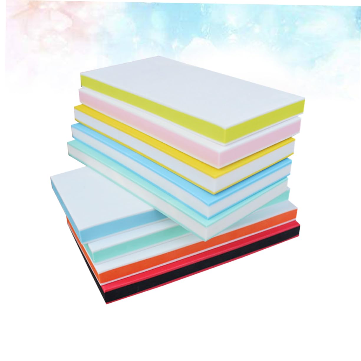 HOODANCOS 10 Pack Carved Rubber Brick Stamps for DIY Scrapbooking Invitations Art Projects Random