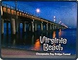 Virginia Beach Chesapeake Bay Bridge Foil Fridge Magnet