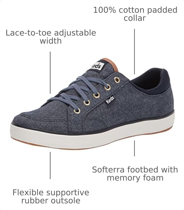 Image of Keds Women's Center 2 Lace Up Sneakers