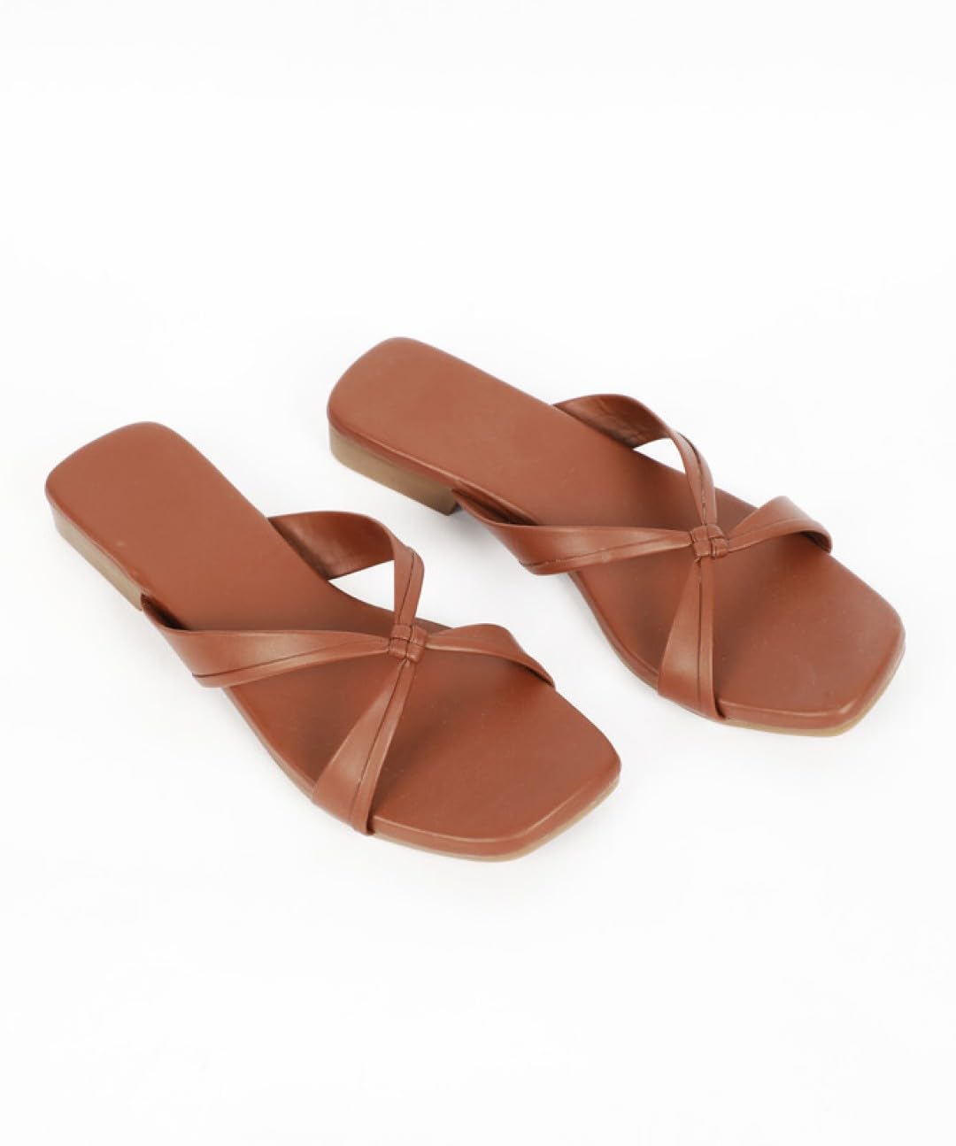Women’s Cross Strap Flat Sandals | Stylish Slip-On Footwear for Casual and Party Outfits | Comfortable Summer Flats for Women and Girls