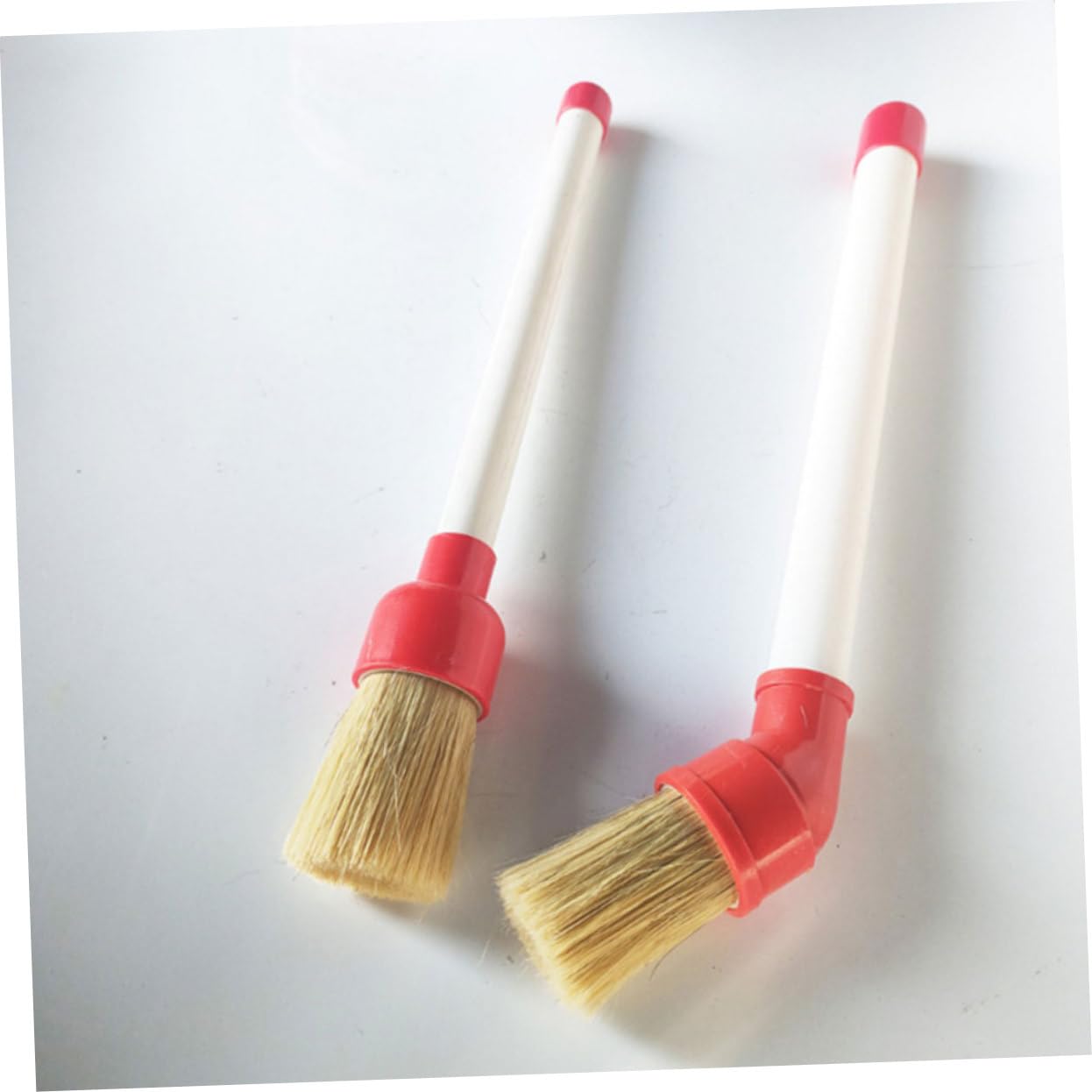 iplusmile 8pezzi Spazzole per Pneumatici Spazzola Detailing per Auto Spazzola per e Pulizia di Ruote Strumenti per Manutenzione Pneumatici Design Compatto e Leggero