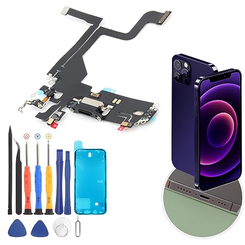 RongZy Ladebuchse Kompatibel mit iPhone 13 Pro USB Dock Connector für iPhone 13 Pro Flexkabel Ladeport Ladebuchse Ersatz