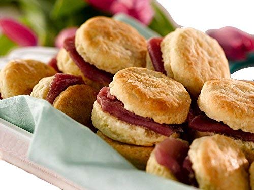 Rays Country Ham - 1.5 lb. / 3-8 oz. Packs - Biscuit Cuts - Blue Ridge Mountain Cured