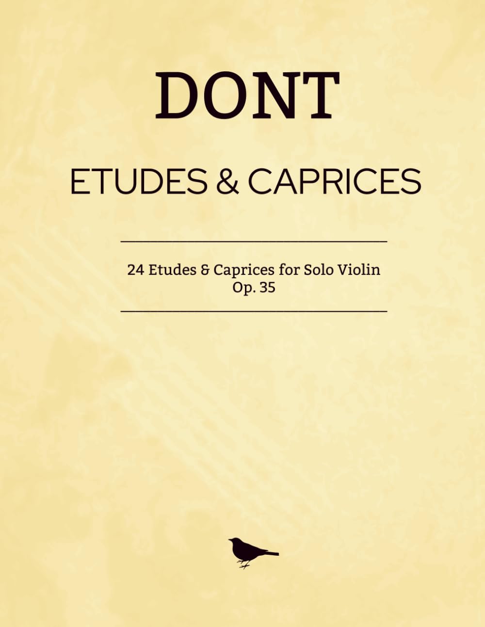 DONT Etudes: 24 Etudes and Caprices for Violin, Op.35