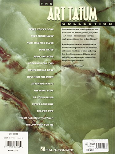 The Art Tatum Collection | Piano Solo Artist Transcriptions | 15 Iconic Jazz Standards Transcribed Note-for-Note | Intermediate Jazz Piano Sheet Music ... and Students (Artist Transcriptions. Piano) - Image 2