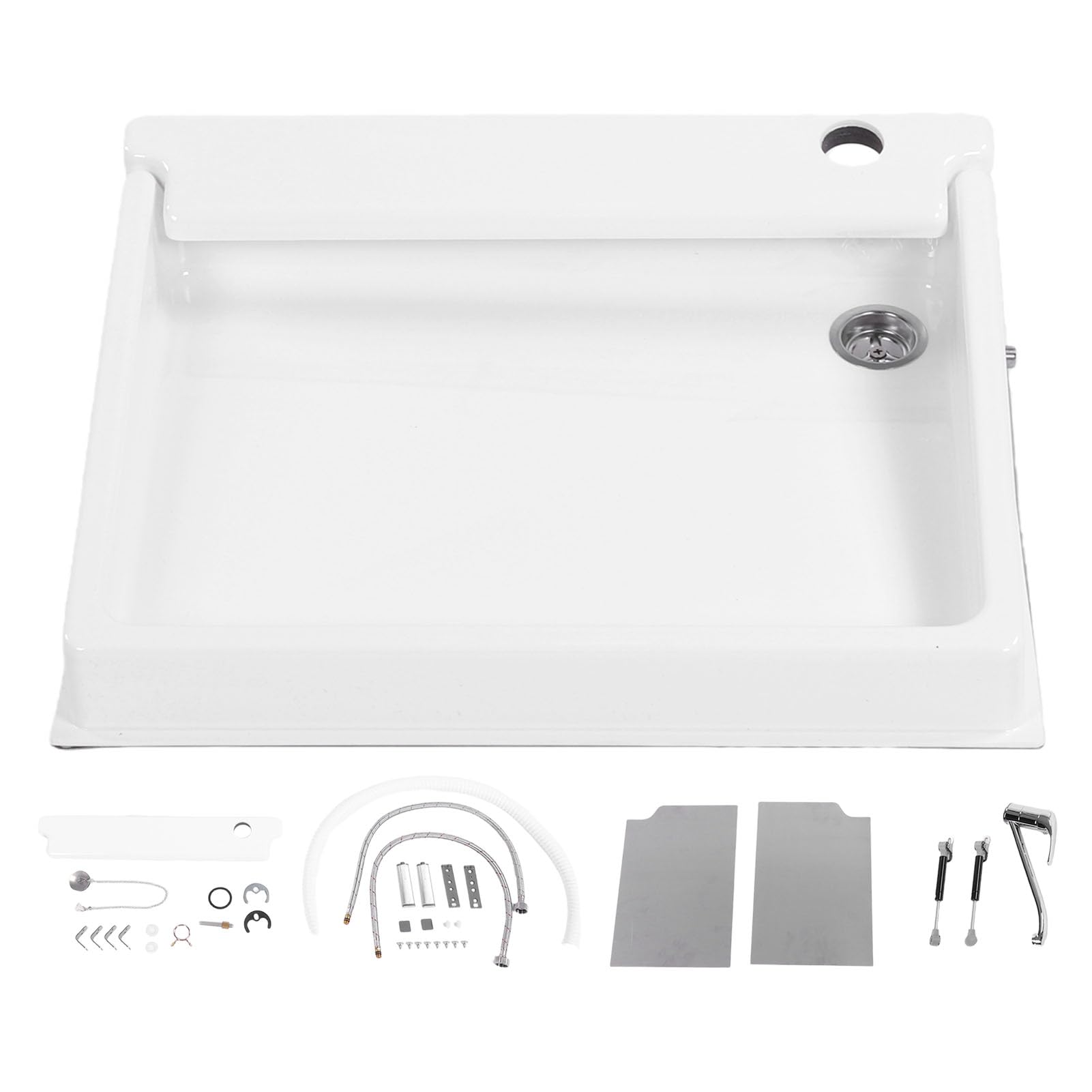 RV Acrylic Folding Sink Wear Proof Large Capacity Versatile