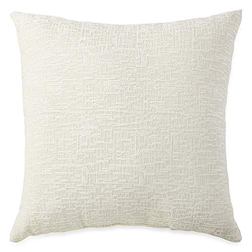 JCPenney Home Oversized Chenille Decorative Pillow (Cream)
