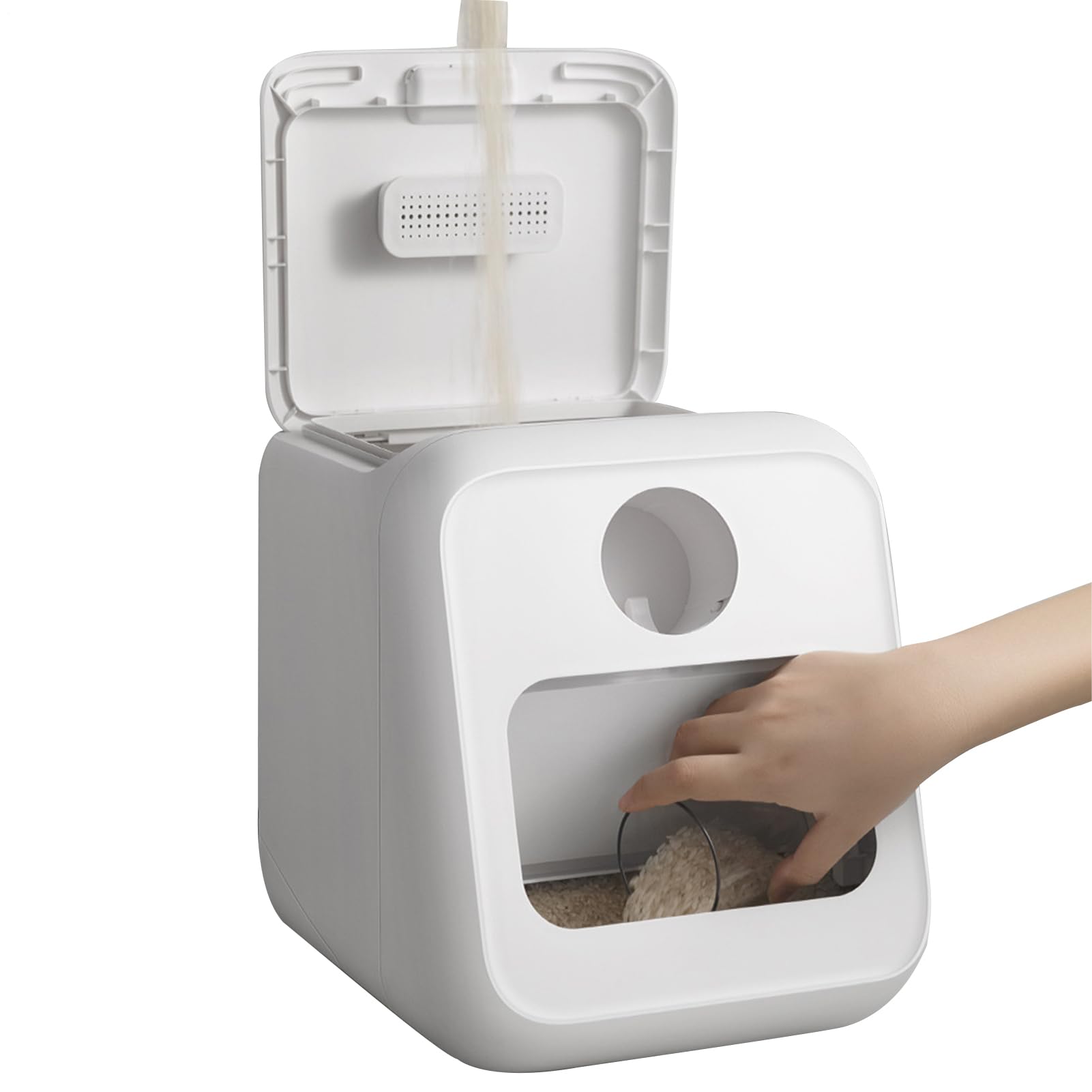 Riso Secchio,Contenitori di Stoccaggio per Farina e Zucchero | Contenitore alimentare Impermeabile Per Farina Stoccaggio Cucina Cereale,Appartamento Ristorante Dormitorio | Contenitori Ermetici per Farina da Cucina per Cereali per Farina Zucchero Cereali