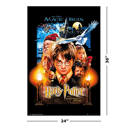 Harry Potter and the Sorcerer's Stone - Movie Poster/Print (US Regular Style) (Size: 24