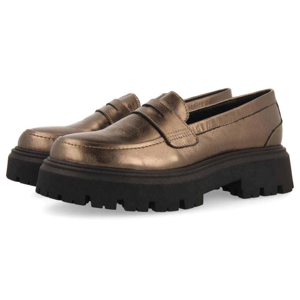 GIOSEPPO KABELVAS, Women's Loafer, Lead, 39 EU, Lead, 7 UK