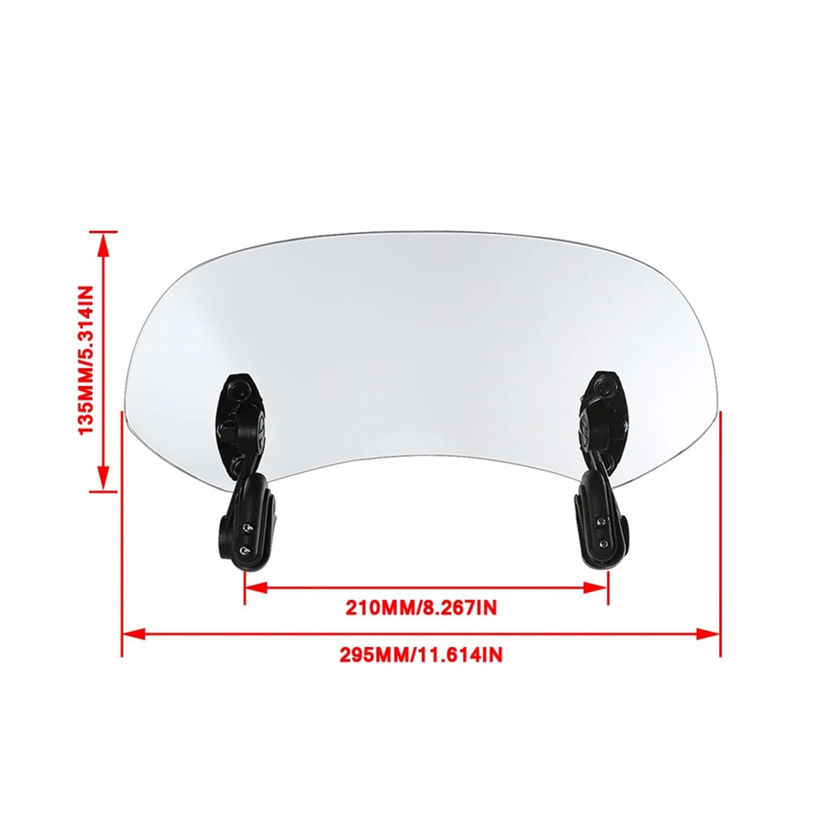 Front Bumper Splitter dachowy Pasuje do Husq&varna Norden 901 2022 2023 Regulowany deflektor szyby przedniej, spojler, przedłużenie