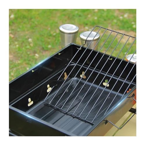 Estufa de barbacoa al aire libre con estructura plegable de acero resistente 7