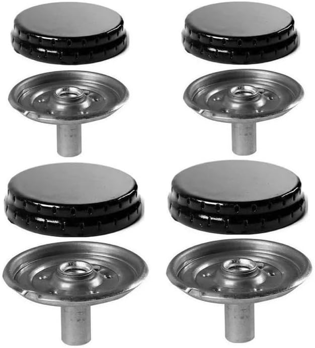 4 Bocas de Fogão Compatível para Esmaltec, Agata, Bali, Caribe, V...