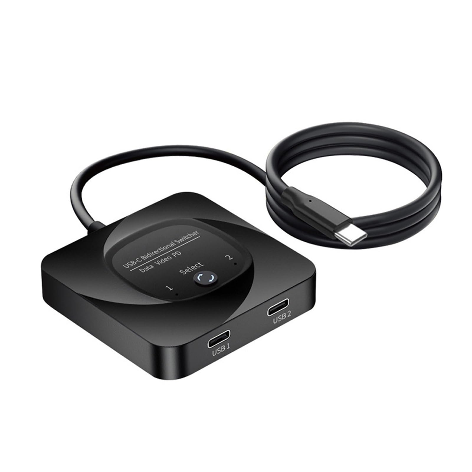 USB-C Bidirectional Switcher USB C Switcher 2 Computers USB-C KVM Switch 8K Support HDR 10Gbps Data Transfer PD 100W-image-37