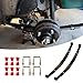 Cartalia Upgraded Heavy Duty Rear 4-Leaf Springs Kit for EZGO TXT/Medalist Electric 1994-2013 and Gas 1996-2008 Golf Cart Suspension with Bushings Sleeves & U-Bolts Replace OEM 74207-G01 Load Capacity