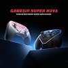 GameSir Super Nova Wireless Gaming Controller for PC/Switch/iOS/Android, Hall Effect Stick & Trigger, Rubberized Grips, RGB Lighting, Swappable ABXY, Detachable Faceplate, 1000mAh with Charging Dock