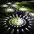 ornesign Ultra Bright Solar Outdoor Lights Decorative 10 Pack, 100% Faster Charge Solar Pathway Garden Lights Up to 12H Auto On/Off, Solar Lights Outdoor Waterproof for Walkway Yard Lawn
