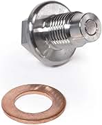 PPE Magnetic Drain Plug 114052001 (2001-2016 GM 6.6L Duramax)