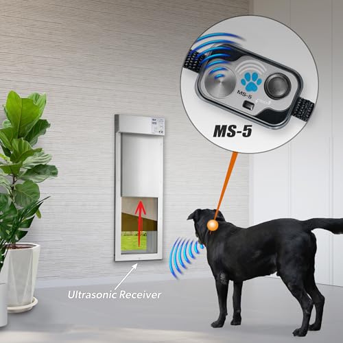 High Tech Pet MS-5 Automatic Pet Door Collar, Genuine Brand Dog Collar for Power Pet Doors - Water Proof, Battery Included - MS-5 - Image 7