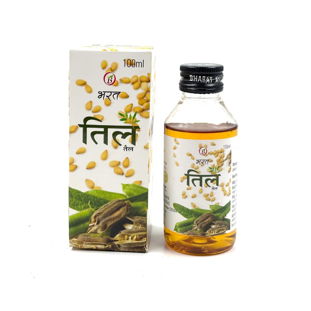 Bharat Ayurvedic Aushadhalaya Til Tail Ayurvedic & Herbal Oils for Health 50ml(PACK OF 3)-image-41