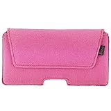 Funda Smartphone/de fieltro de piel/universales/interior: suave acolchado/fieltro de 100% poliéster/a elegir: Cierre de velcro o cierre magnético. otras fundas de este tipo en nuestra tienda Amazon ver ASIN b0719 N3zvn para 6,4 pulgadas o ASIN b0714g7htq para 5,0 pulgadas.
