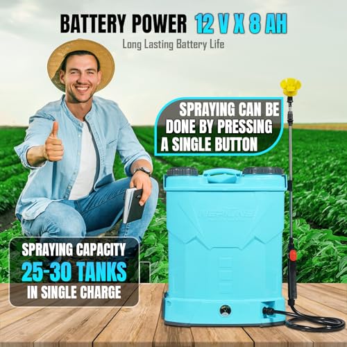 Neptune Simplify Farming Knapsack Battery Sprayer 12V 8Amp 20L - Image 6
