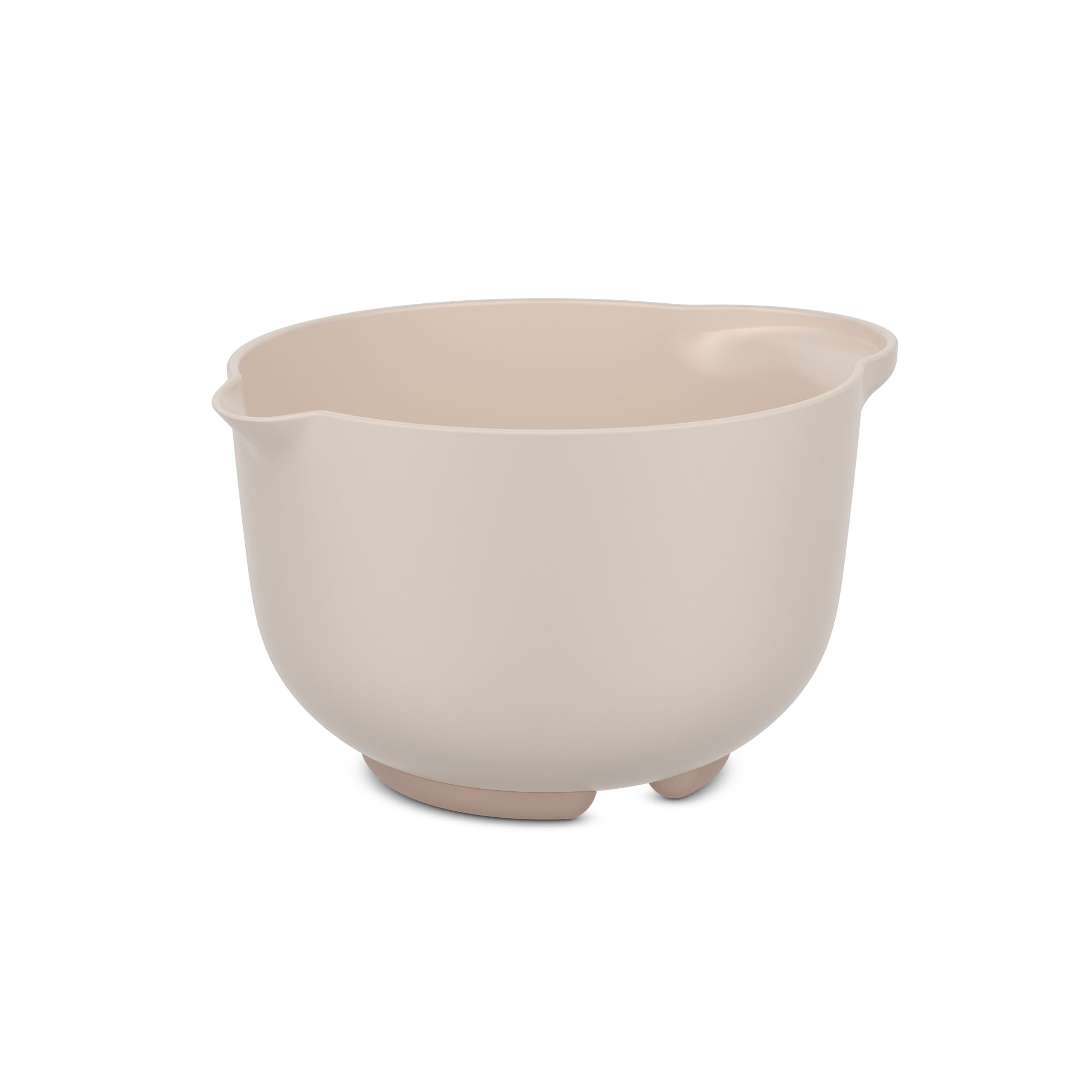 Mepal - Mixing Bowl Chef it - Non-slip Base - Microwave & Dishwasher Safe - Bowl - High Impact Material resists up to 110°C / 230°F - 1500 ml - Chalk