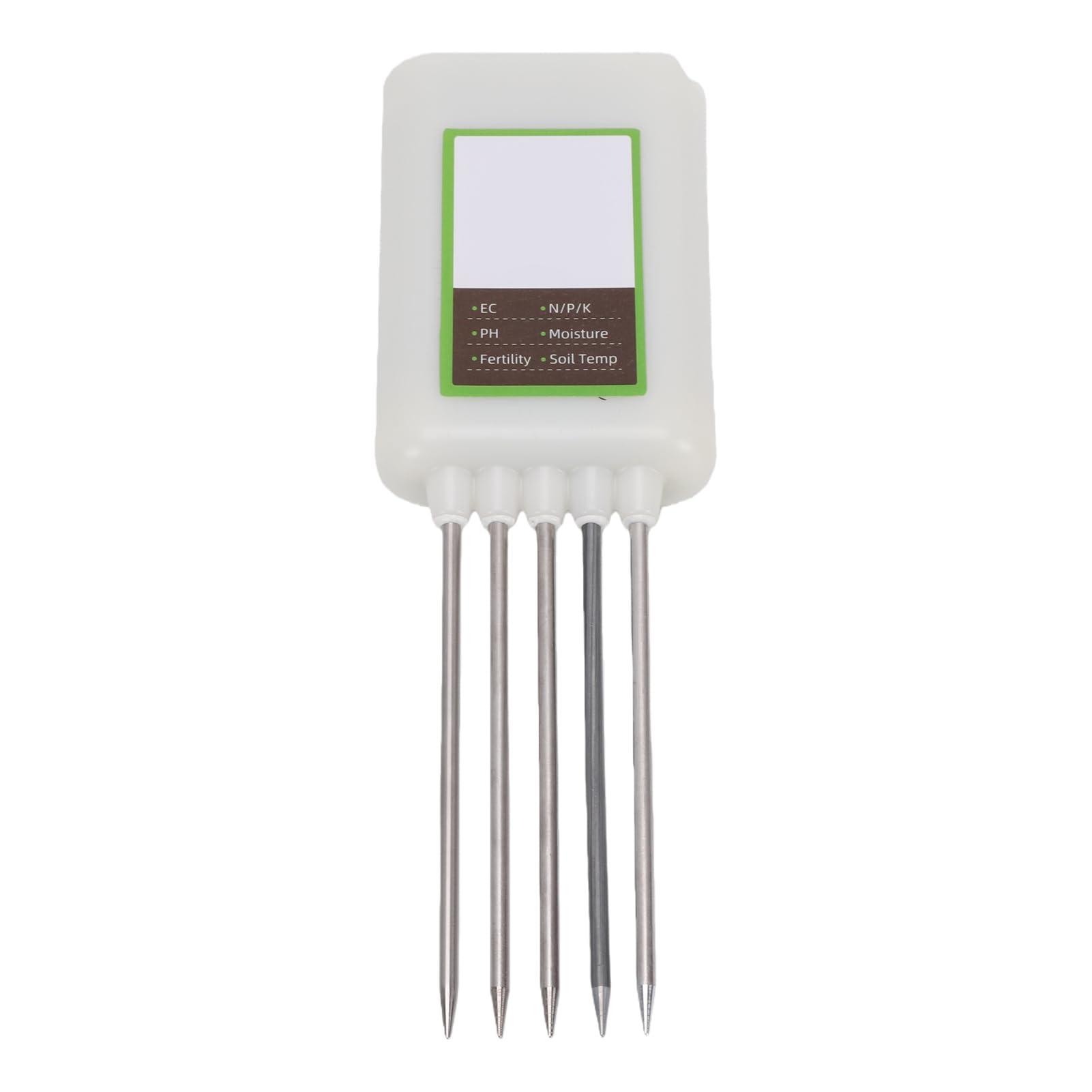 TOPINCN Tester Gleby 8 w 1 z Bluetooth, Monitor NPK PH EC | Bezprzewodowe Przesyłanie Danych w Czasie Rzeczywistym do Aplikacji, Podwójna Sonda do Płodności i Wilgotności, ładowanie