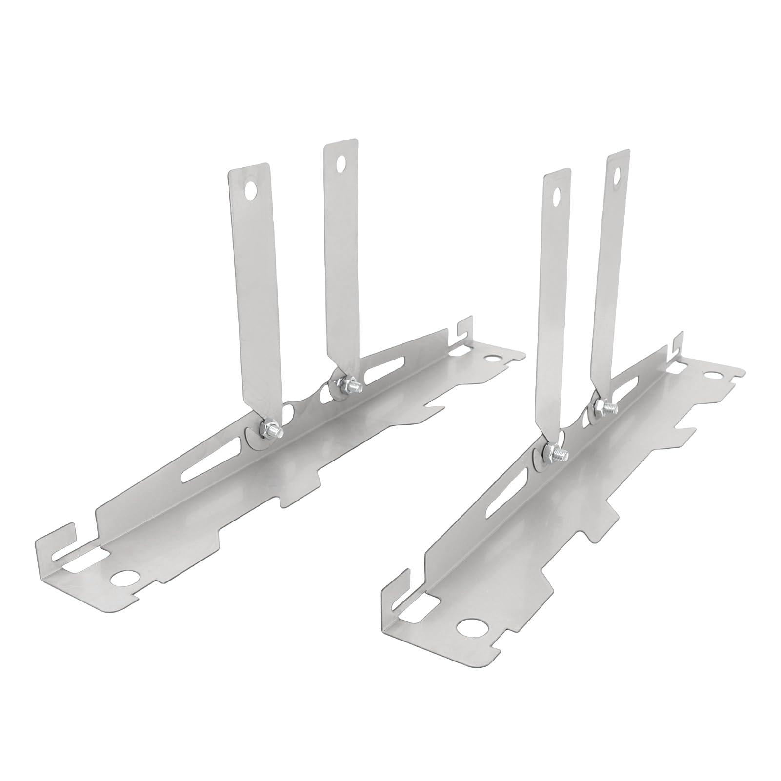 Eujgoov Herramientas de Alineación de Ruedas Kit de Herramientas de Equilibrio Mejorado para Uso Doméstico con Punta Automotriz con Soporte de Extensión Plateado, Diseñado con Ranura