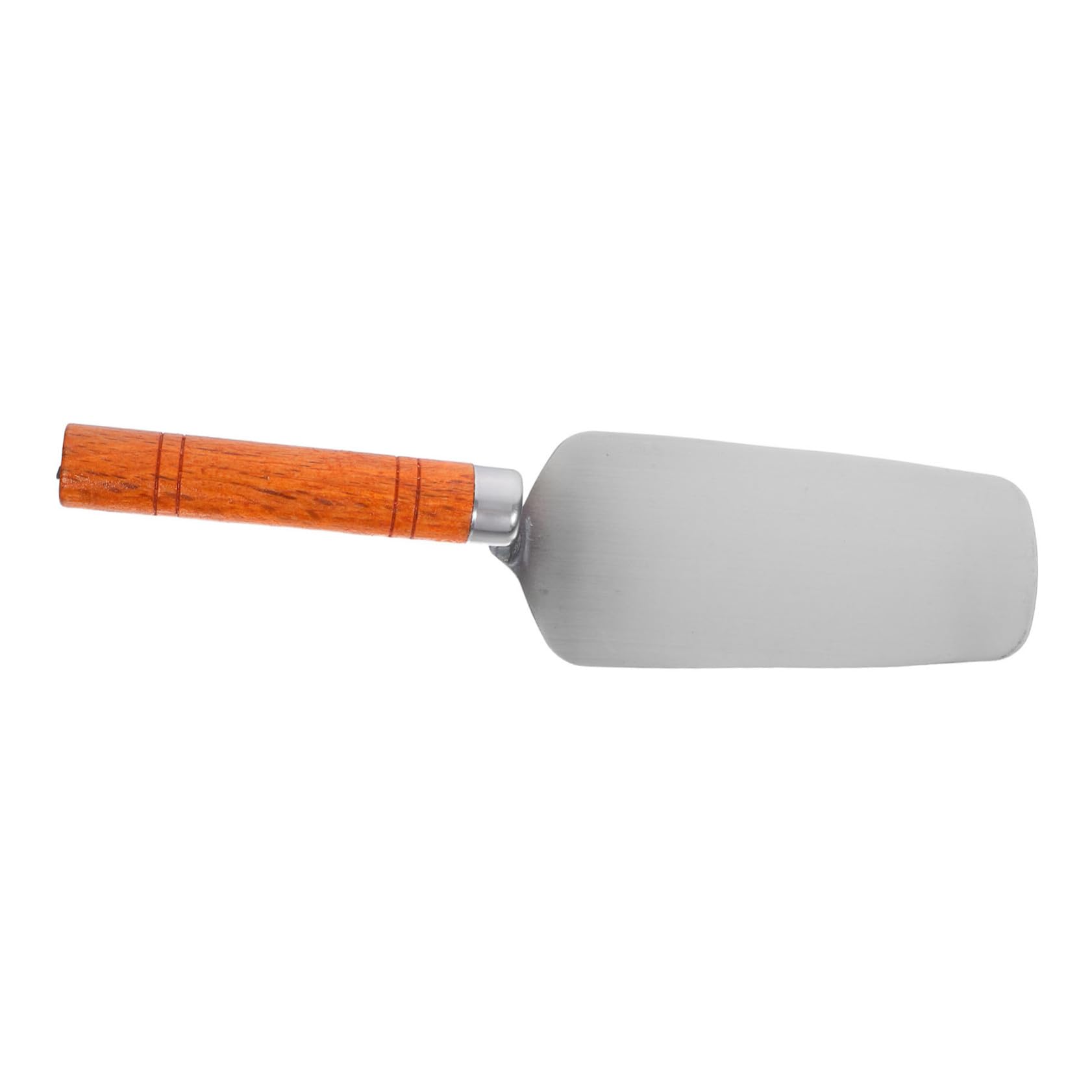 OUNONA Paleta de Acero Inoxidable para Enyesado con Mango Ergonómico Herramienta de Albañilería para Cemento y Mortero de Paletas Planas para Colocación Precisa de Azulejos y Acabado