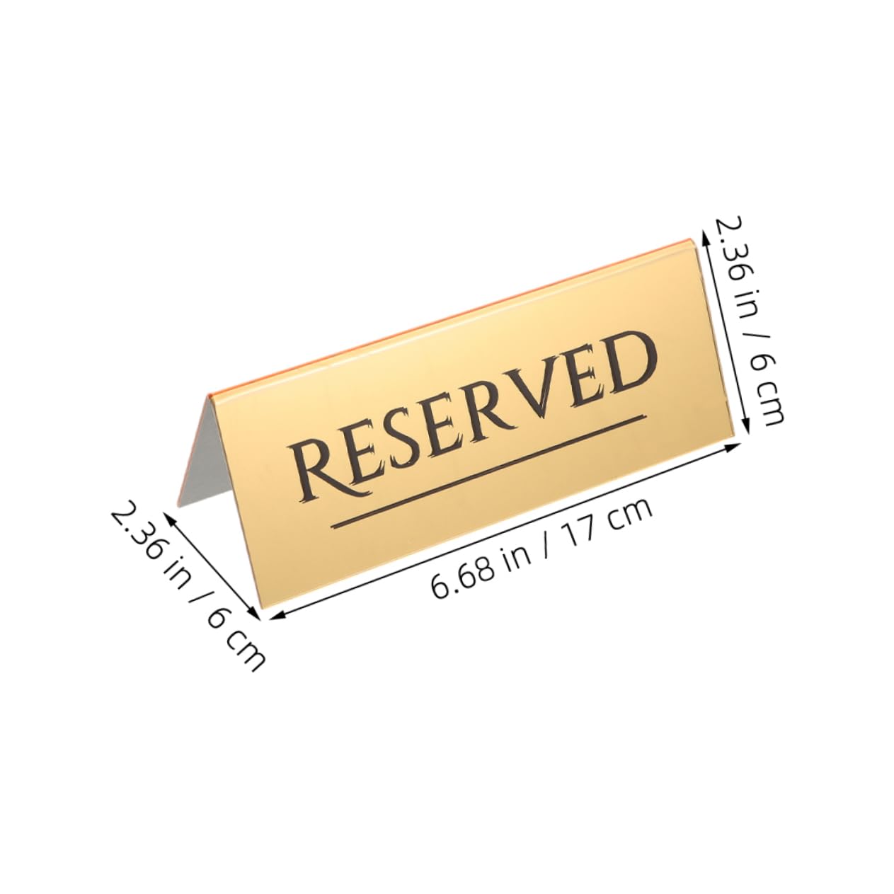 FUNOMOCYA 3pcs Reserved Table Signs for Wedding Party Elegant Reserved Signs for Chairs and Tables for Restaurants Banquets and Events Easy to Update Seating Information Versatile Seating