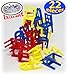 Matty's Toy Stop Drunken Chairs Deluxe Chairs Stack & Balance Drinking Game with Exclusive Storage Bag
