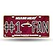NBA Miami Heat #1 Fan Metal License Plate Tag