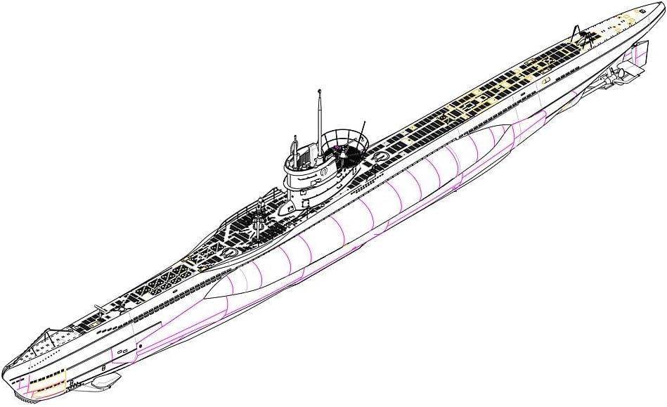 Trumpeter 1:144 - DKM Navy Type VII-C U-Boat