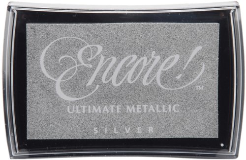 Encore Ultime Métallique Silver encreur Tsukineko pour sublimer vos faire-part